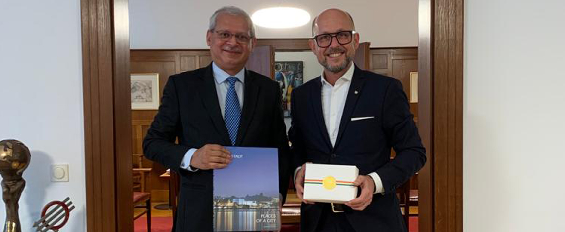 Meeting of Ambassador with Bregenz Mayor Mr. Michael Ritsch