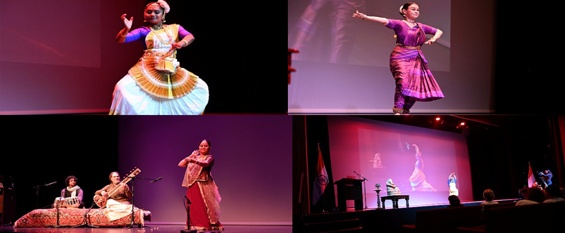 Classical Dance performance during India Day, 2023