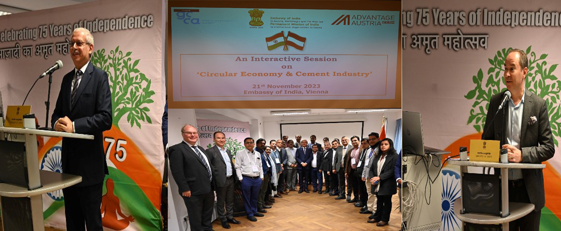 Networking event with 20 leading Indian cement companies